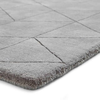 Sivi vuneni tepih Think Rugs Kasbah, 120 x 170 cm