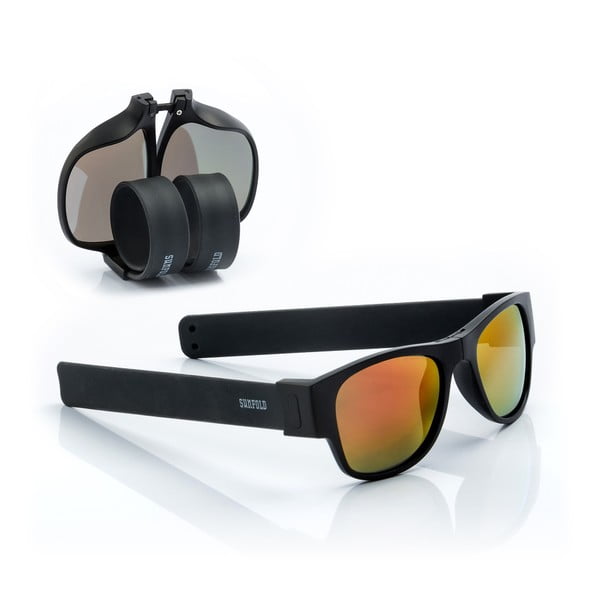 Crno-narančaste rolane sunčane naočale InnovaGoods Sunfold ES2