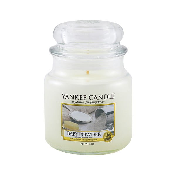 Mirisna svijeća vrijeme gorenja 65 h Baby Powder – Yankee Candle
