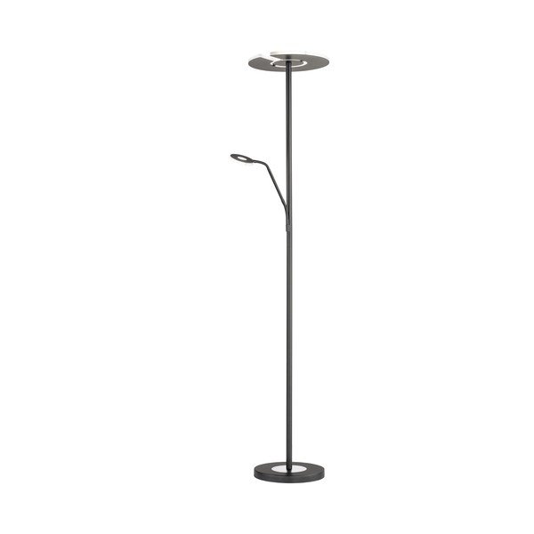 Crna LED stojeća svjetiljka s mogućnosti zatamnjivanja (visina 180 cm) Dent – Fischer & Honsel-image-3