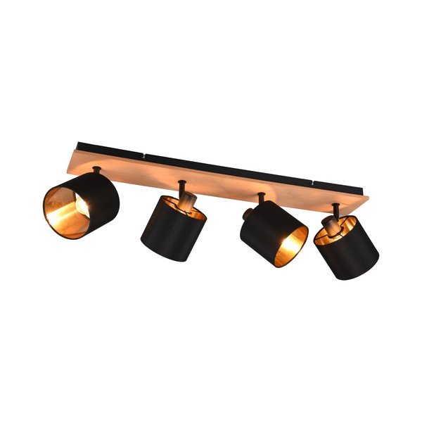 Crni/u prirodnoj boji reflektor ø 12 cm Tommy – Reality-image-4