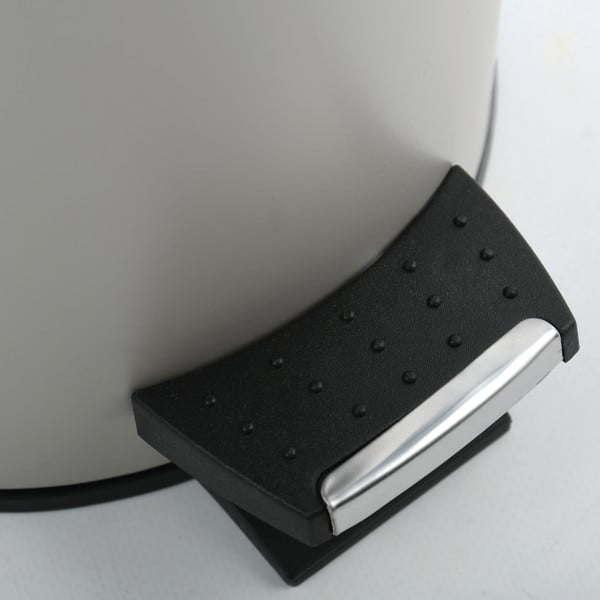 Smeđe-siva željezna kanta za smeće s pedalom 3 l   Adonis – Spirella-image-4