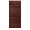 Tamno smeđi tepih od bambusa 75x175 cm – Casa Selección