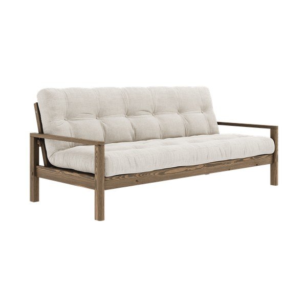 Bijela sklopiva sofa 205 cm Knob – Karup Design-image-3