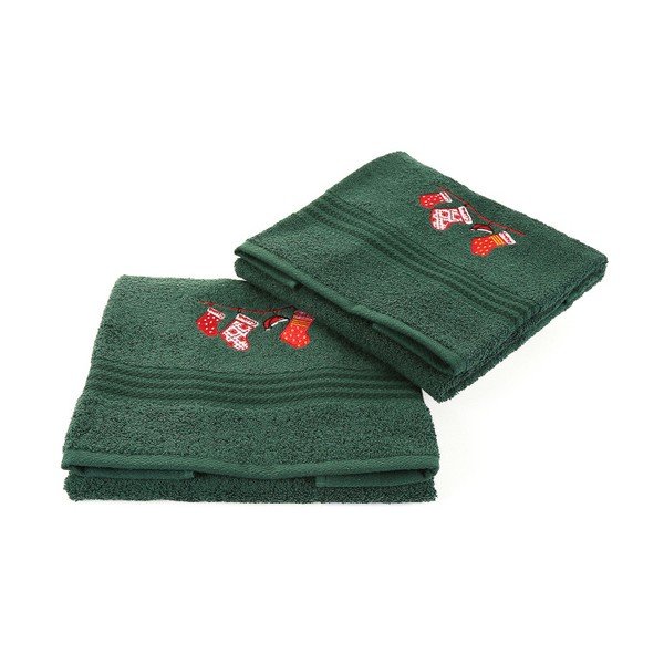 Set od 2 zelene čarape Corap, 50 x 90 cm-image-1