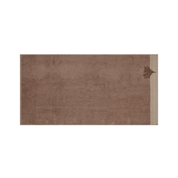 Set od 2 smeđa pamučna ručnika Infinity 70 x 140 cm-image-1