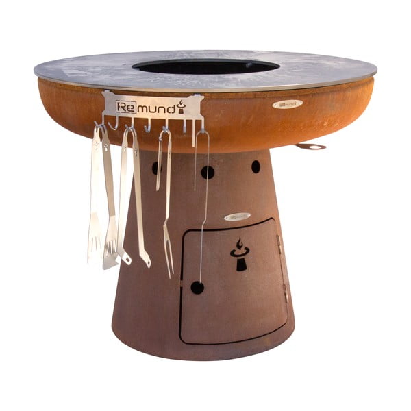 Roštilj na ugljen ø 102 cm Nero L – Remundi-image-3