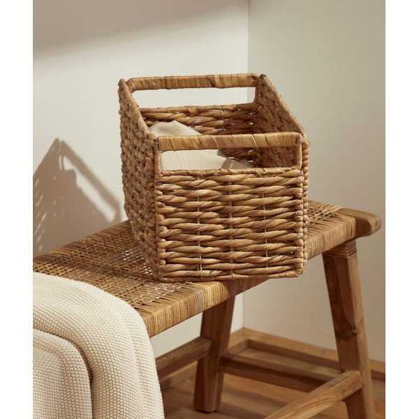Košara od vodenog zumbula 25x35x27,5 cm Words – Kave Home-image-1