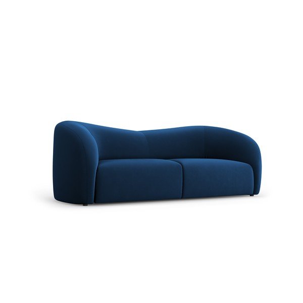 Plava baršunasta sofa 197 cm Santi – Interieurs 86-image-2