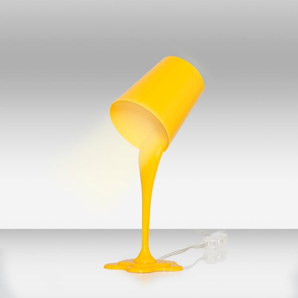 Žuta stolna lampa Homemania Decor Ximena-image-1