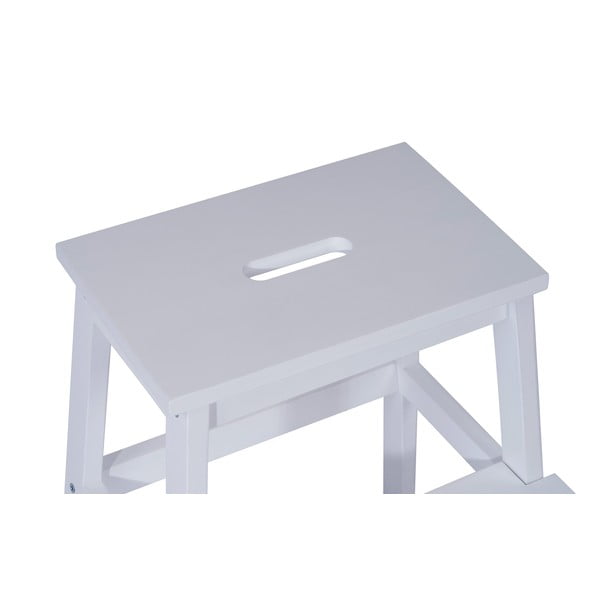 Bijeli stolac od kaučukovca Corg - Bonami Selection-image-3