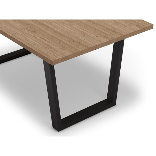 Blagovaonski stol s pločom stola u dekoru hrasta 100x180 cm Francesca – Marckeric-image-4