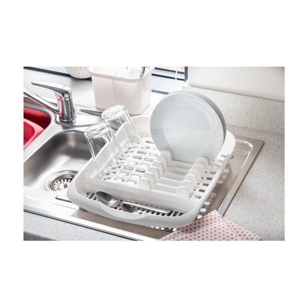 Bijeli ocjeđivač za tanjure Addis Signature, 39,5 x 33 cm-image-2