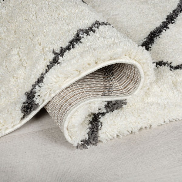 Bijeli tepih 160x230 cm Riad Berber – Flair Rugs-image-2