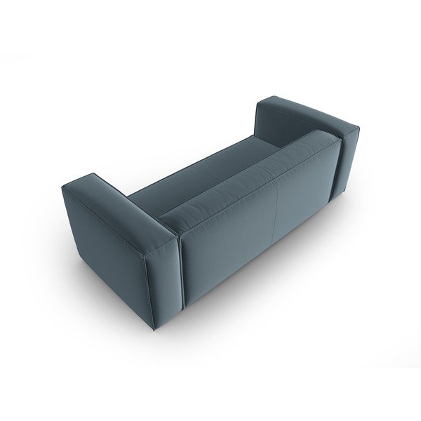 Plava baršunasti sofa 200 cm Mackay – Cosmopolitan Design-image-3