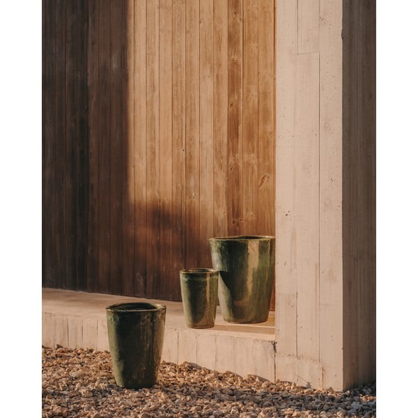 Tegle za cvijeće u setu 3 kom od terakote ø 47 cm Rotja – Kave Home-image-1