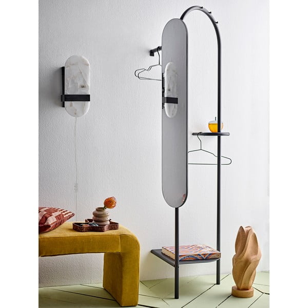 Crni metalni stalak za odjeću Belen – Bloomingville-image-1