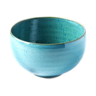 Tirkizno plava keramička zdjela MIJ Peacock, ø 13 cm