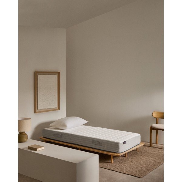 Tvrd madrac s oprugama s termo regulacijom 90x200 cm Juno – Kave Home-image-1