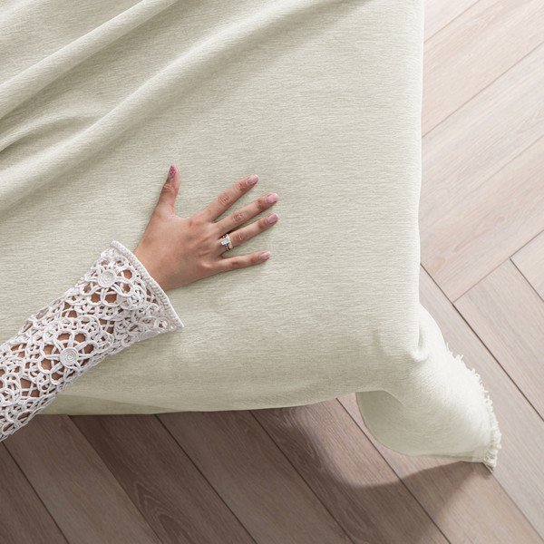 Krem prekrivač od šenila 220x240 cm Talo – Filumi-image-1