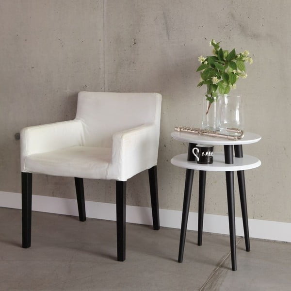 Svijetlosivi stolić za kavu Ragaba UFO Ø 45 cm-image-1