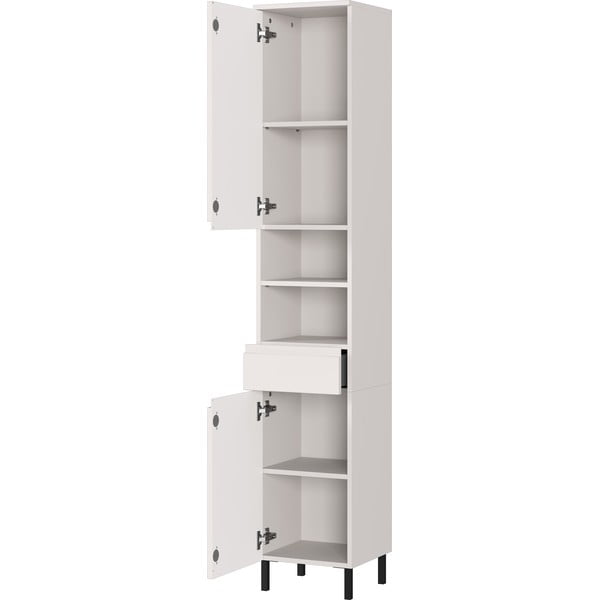 Krem visok/uski kupaonski ormarić 34x190 cm Salinas – Germania-image-3