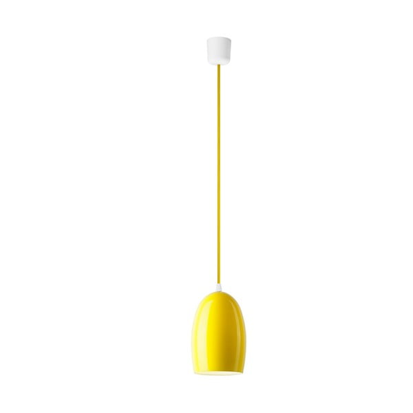Žuta sjajna viseća svjetiljka Sotto Luce UME