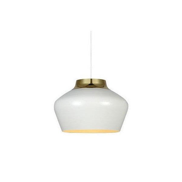 Viseća lampa Kom, bijela