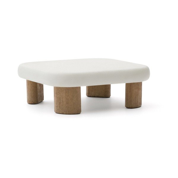 Vrtni stolić za kavu s betonskom pločom stola 80x80 cm Labra – Kave Home