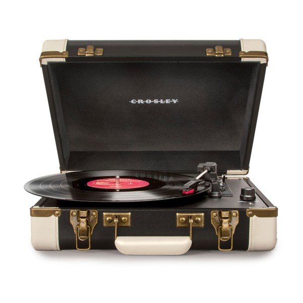 Crosley Executive Deluxe crno-bež gramofon-image-1