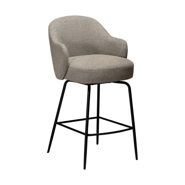 Bež okretna barska stolica (visine sjedala 70 cm) Bae – DAN-FORM Denmark
