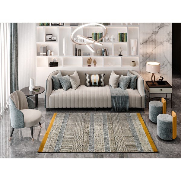 Sivi tepih Universal Shiraz, 80 x 150 cm-image-1