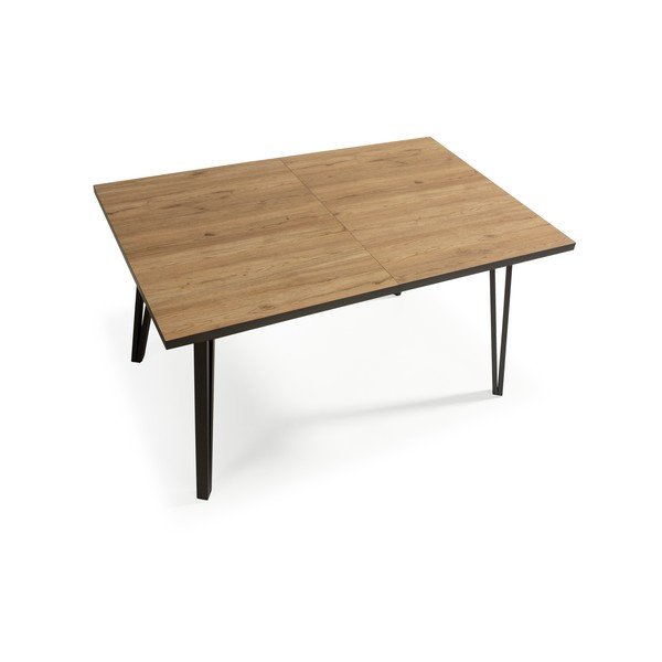 Blagovaonski stol s pločom stola u dekoru hrasta 90x140 cm Cleo – Marckeric-image-4