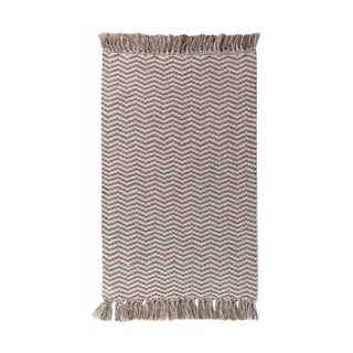 Svjetlo smeđi periv tepih 50x80 cm Alessia – douceur d'intérieur