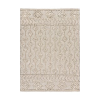 Krem periv/ručno rađen tepih od recikliranog pamuka 60x90 cm Pamuk – Universal