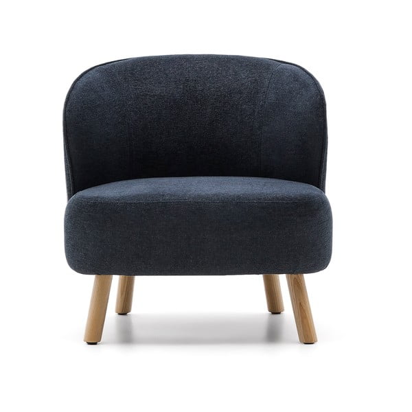 Fotelja prljavo plava od šenila Ulit – Kave Home-image-2