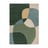Zeleni ručno rađen vunen tepih 200x290 cm Glow Green & Blue – Flair Rugs