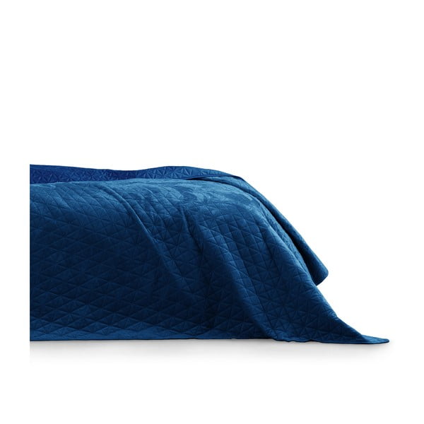 Plavi prekrivač AmeliaHome Laila Royal, 220 x 240 cm
