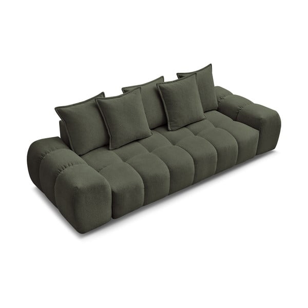 Zelena sofa od šenila 278 cm Everest – Bobochic Paris-image-4