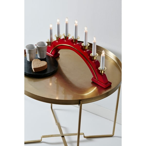 Crveni/u zlatnoj boji svjetlosni ukras s božićnim motivom Celine – Markslöjd-image-1