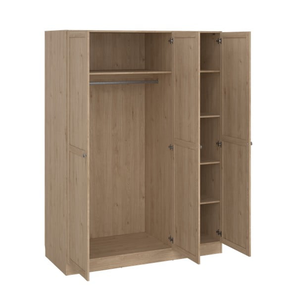 Ormar u dekoru hrasta u prirodnoj boji 147x200 cm Billund – Tvilum-image-4