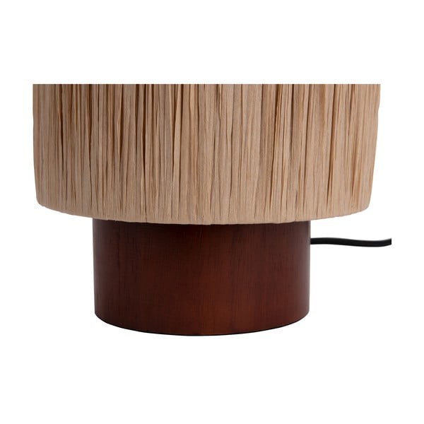 Stolna lampa u prirodnoj boji sa sjenilom od papirne špage (visina 28,5 cm)  Sheer  – Leitmotiv-image-2