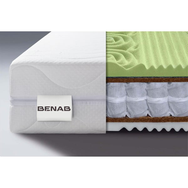 Tvrd/srednje tvrd obostrani madrac s oprugama 140x200 cm Visco Sleep – BENAB-image-1