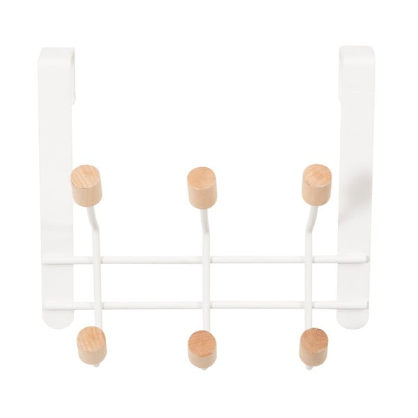 Metalna viseća vješalica za vrata sa 6 kukica Compactor-image-2