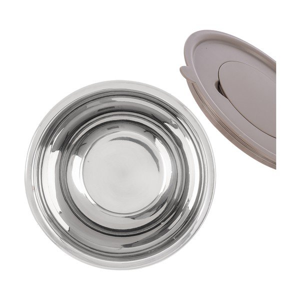 Zdjela od nehrđajućeg čelika u srebrnoj boji ø 26 cm Beige – Orion-image-4