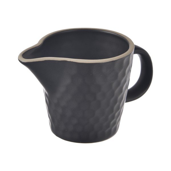 Crni keramički vrč za mlijeko 100 ml Tea Time – Orion-image-2
