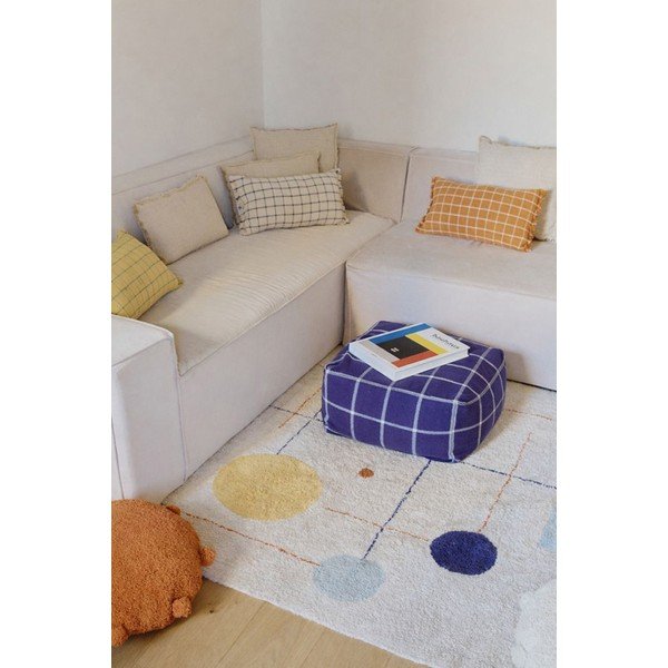 Tamno plavi tabure Geo Block – Lorena Canals-image-3