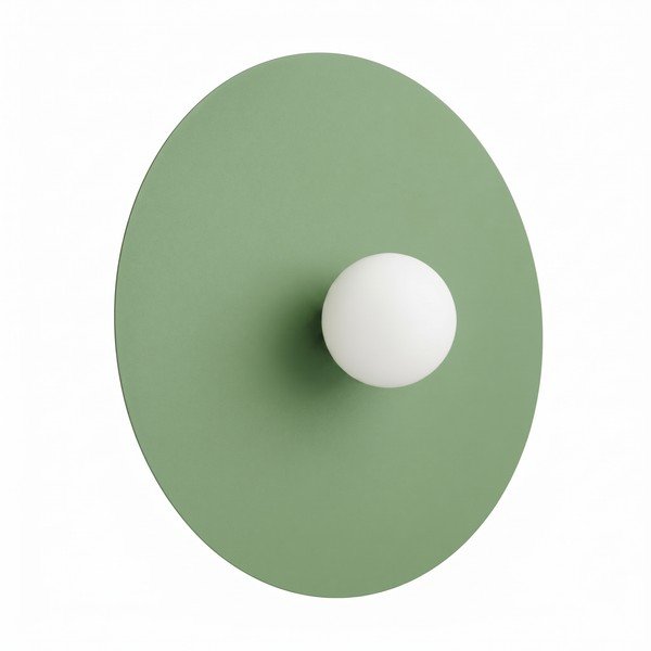 Kadulja zelena metalna zidna lampa ø 50 cm AKE – Thoro