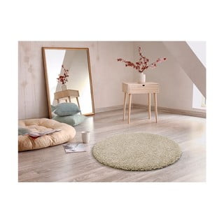 Svjetlo bež tepih Universal Aqua Liso, ø 80 cm