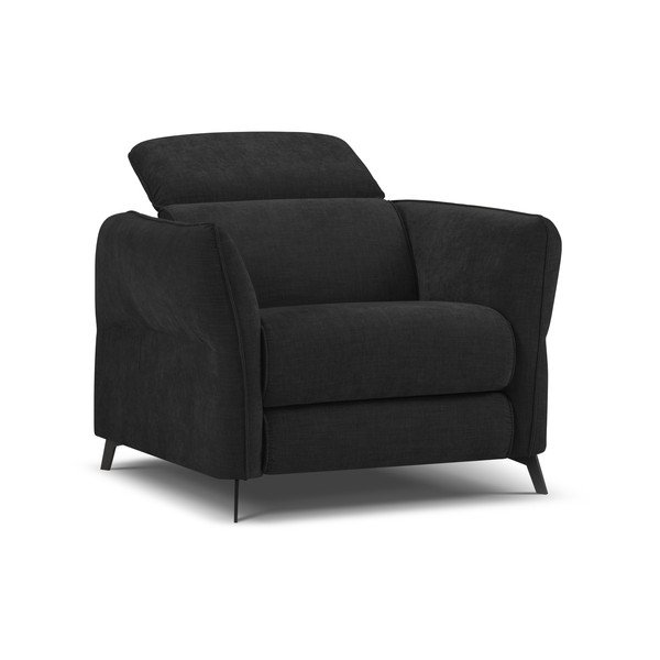 Crna fotelja Hubble – Windsor & Co Sofas-image-2